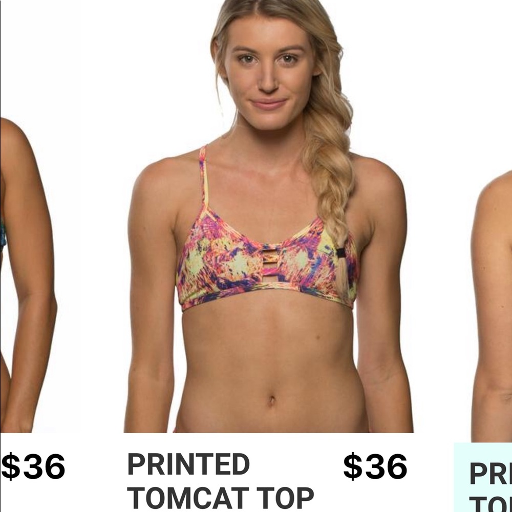 Printed Jolyn Tomcat swim Top